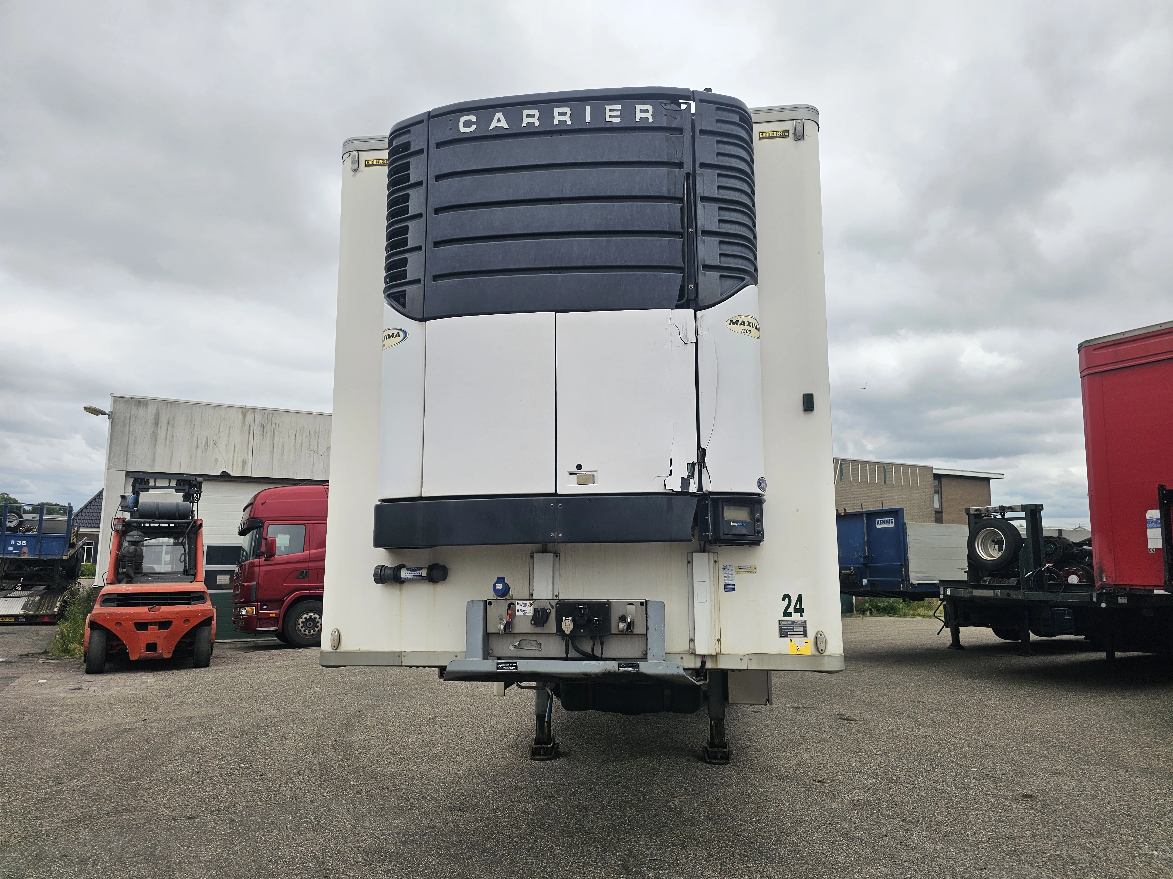 Chereau B3 /CITY TRAILER /STEERING AXLE/LIFT AXLE / 11.80 LONG /LOADING LIFT/ BPW DISC / CARRIER FRIDGE.TUV 23/7/2026 2012 afbeelding 6