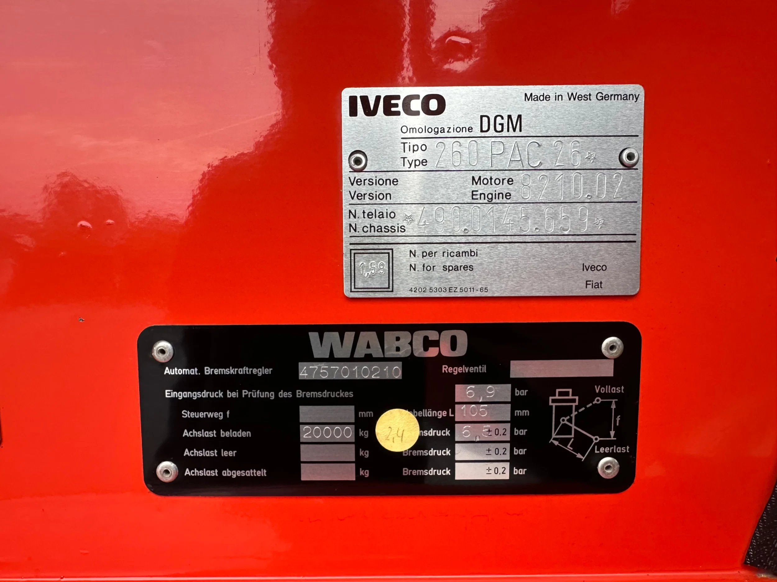 Iveco 260-26 1985 - 6x4 / Watercooled / ATM Kipper / Original 23.236Km !!!!! изображение 15