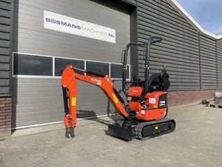 Kubota U10 -5 minigraver NIEUW €325 LEASE 2026 afbeelding 3 miniatuur