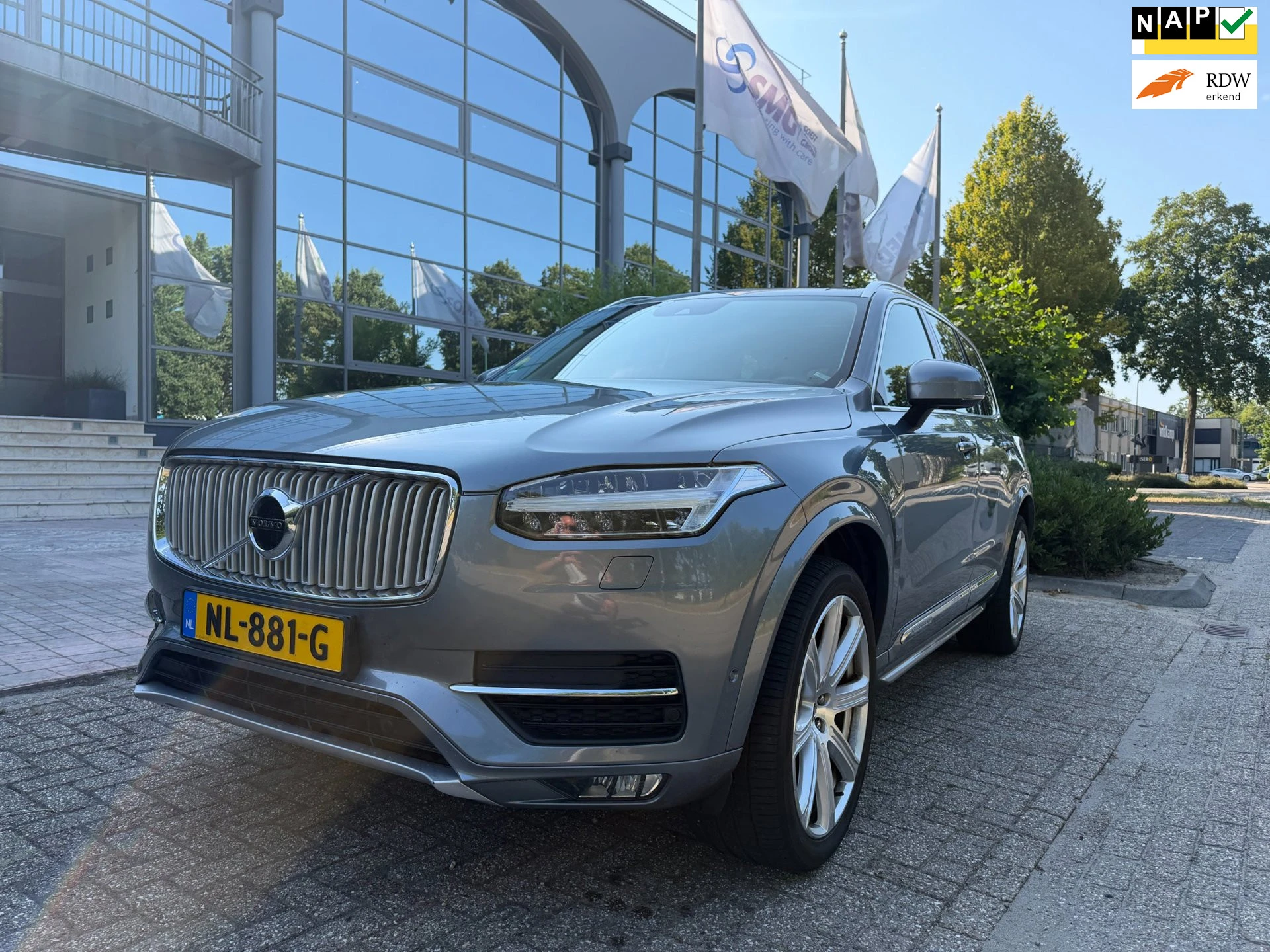 Volvo XC90 2017 - 2.0 D4 Inscription aut ,panoramadak.,7pers,21 inch afbeelding 1