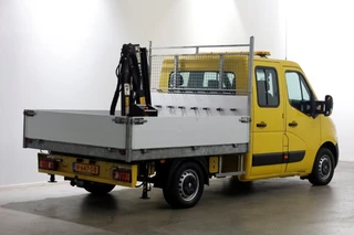 Renault Master 2016 - T35 2.3 dCi 130pk E6 L2H1 D.C. Open Laadbak + HIAB 013T Kraan 12-2016 afbeelding 2 miniatuur