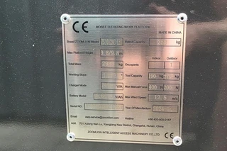 Zoomlion 2024 - ZS1012AC-LI Unused, Valid Inspection, Electric, 11 obrázek 3 náhled