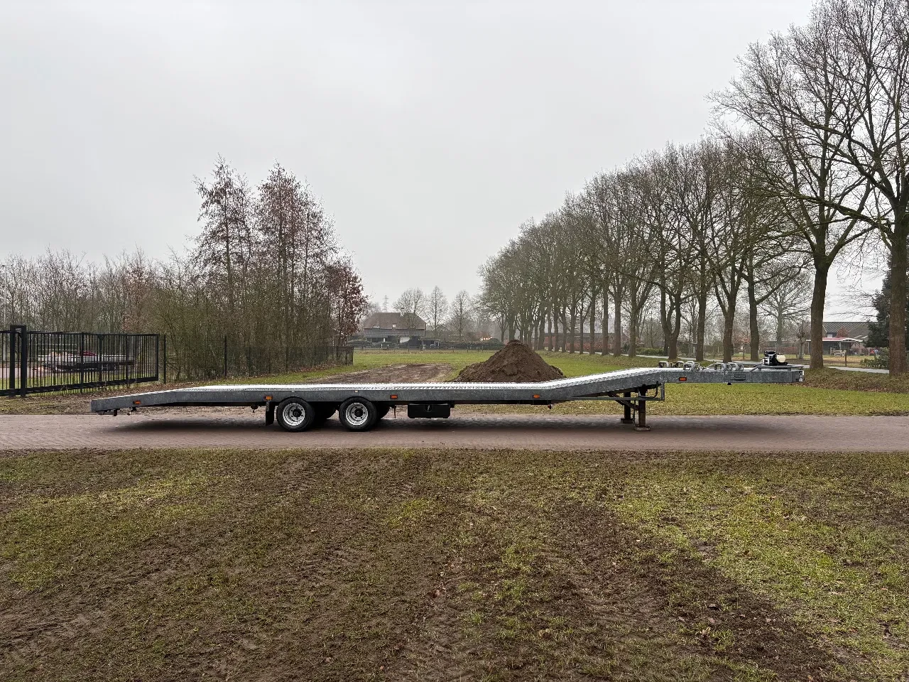 Veldhuizen 2001 - be oplegger ambulance auto transporter 12.70 cm immagine 3