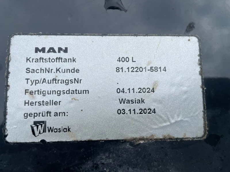 MAN 2024 - 81.12201-5814 STALEN BRANDSTOFTANK 400 LTR Bild 5