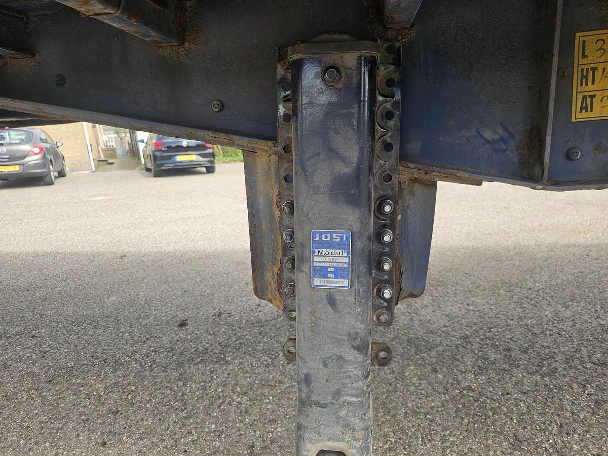 Van Hool 3B0073 | 3 AXLE FLATBED 13.60 MTR TWISTLOCKS FOR CONTAINER 40 FT 2 X20 FT BPW DRUM | 2 PIECES 2009 obrázek 26