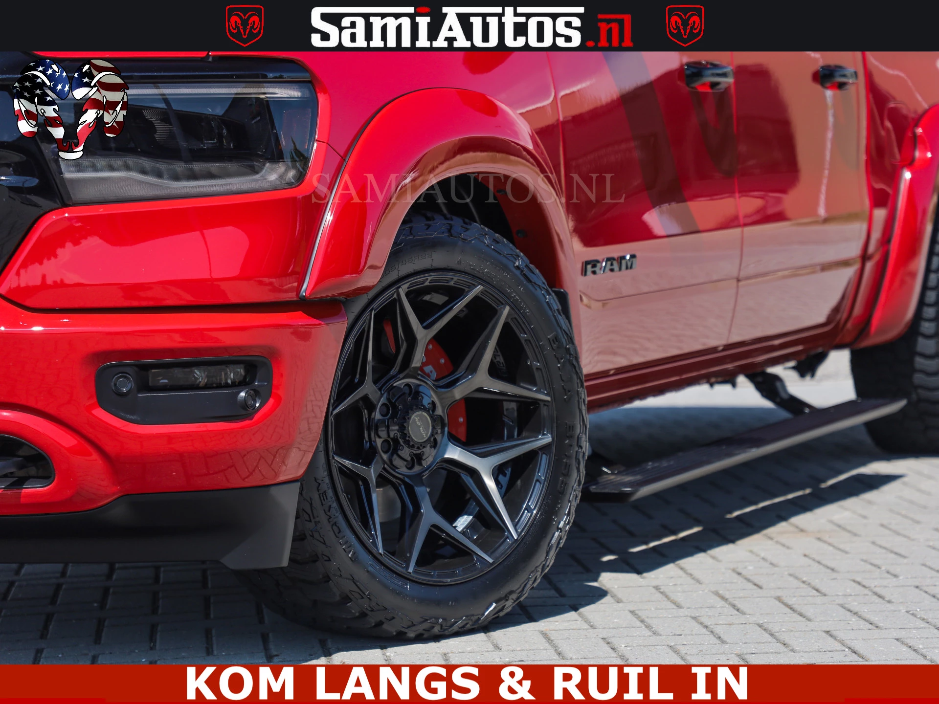 Dodge Ram Pick-Up 2024 - GT TRX PACK | 5.7 V8 HEMI | FLAME RED | HULK PACK | LUCHTVERING | MEGA DIK | DC | afbeelding 40