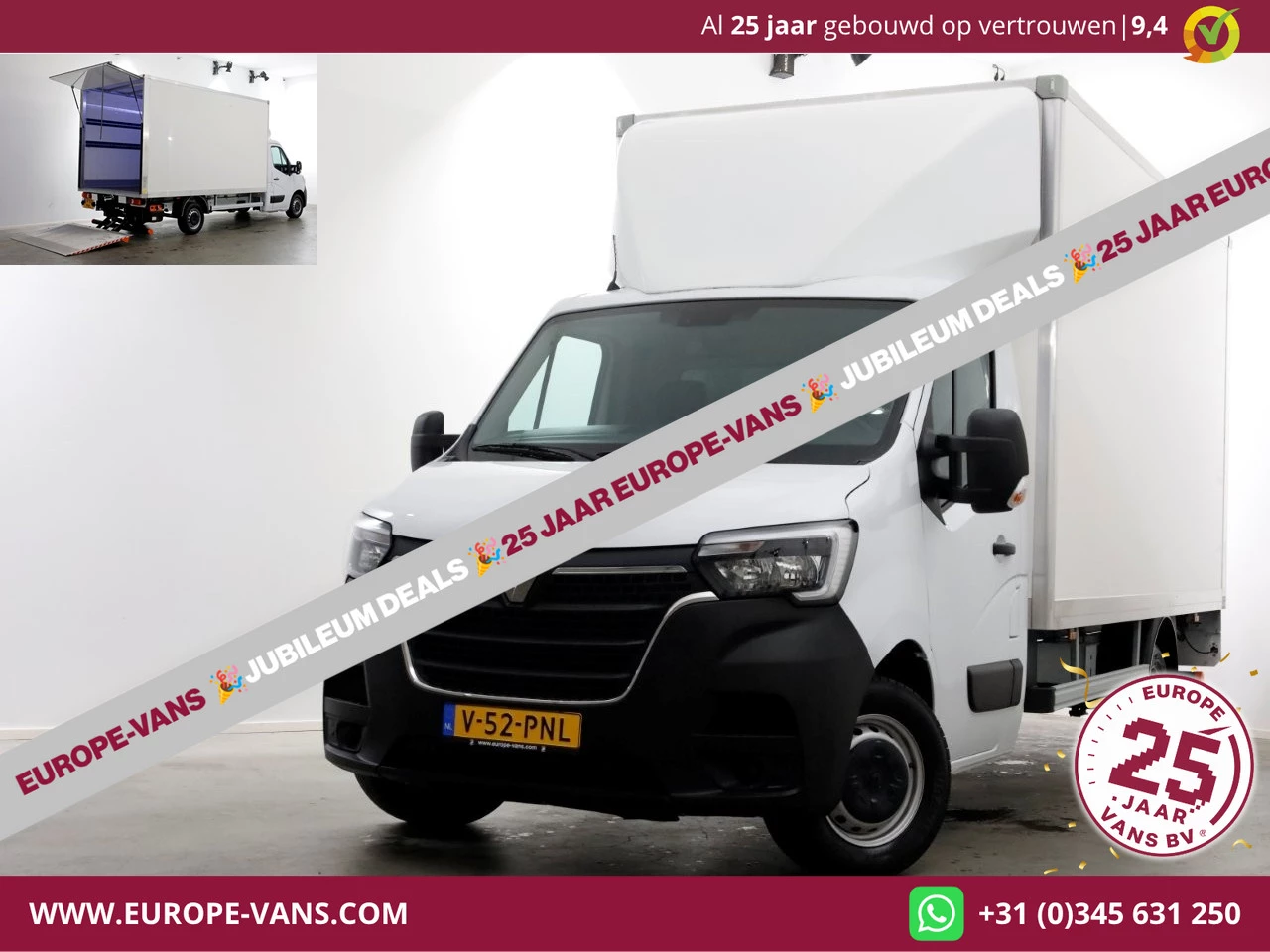 Renault Master 2023 - T35 2.3 dCi 145pk Bakwagen met laadklep 960kg laadvermogen 11-2023 Bild 1
