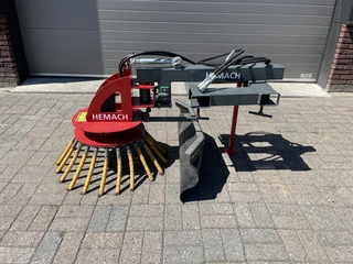 Hemach hydr. onkruidborstel voor shovel / heftruck NIEUW 2024 afbeelding 3 miniatuur