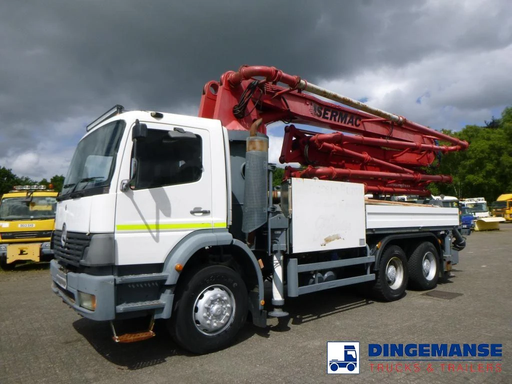 Mercedes-Benz Atego 2003 - 6x4 RHD Sermac SCL120 concrete pump imagem 1