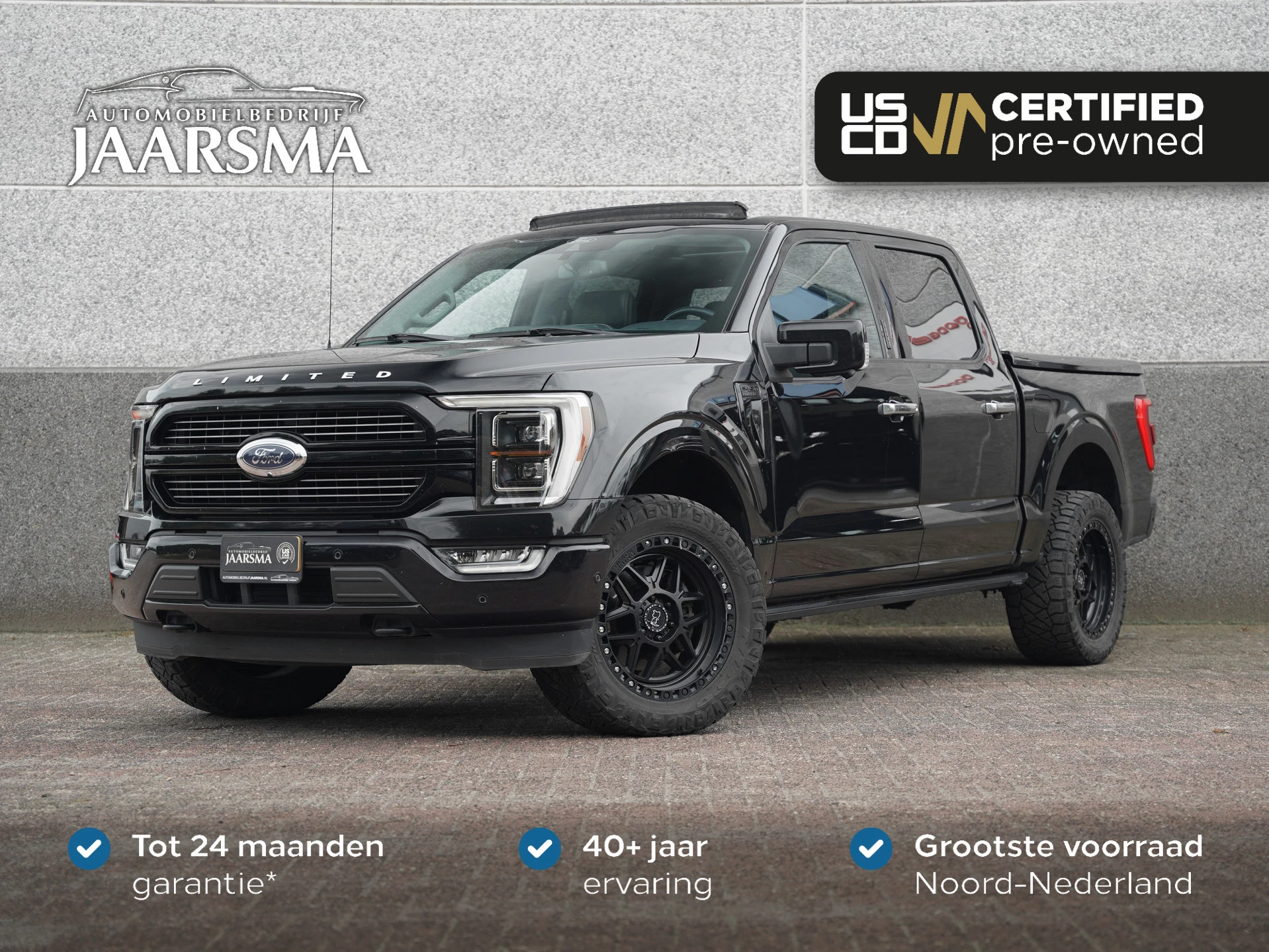Ford F-150 2022 - Limited 430pk PowerBoost Full Hybrid SuperCrew afbeelding 1