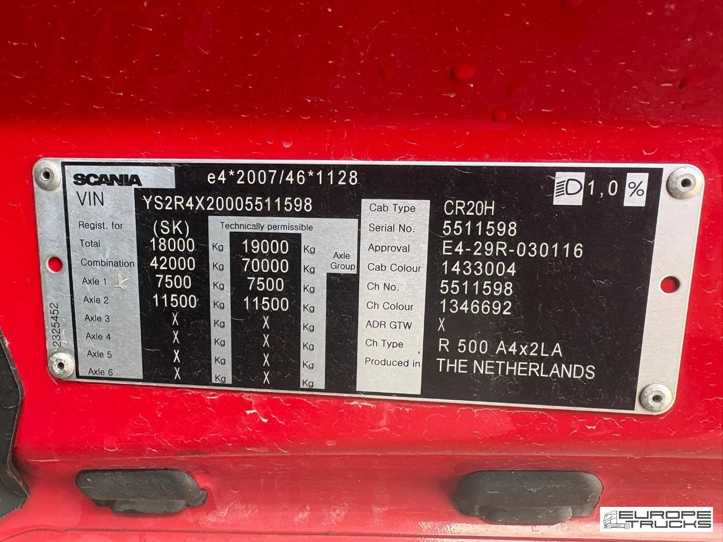 Scania R 2018 - R500 obrázek 11