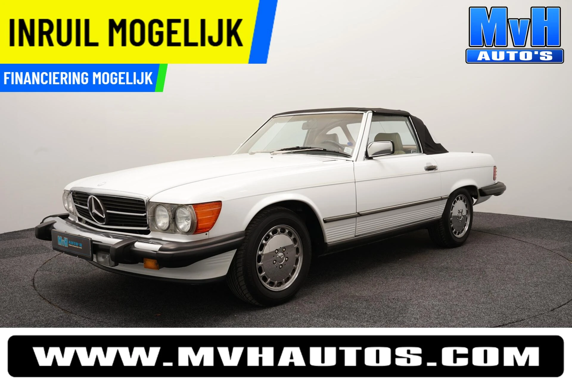 Mercedes-Benz SL 1987 - 560 SL|Roestvrij-Californische klassieker image 1