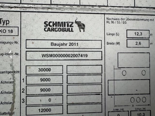 Schmitz Cargobull SKO18/LZG-11.60 EP45 COOL 2011 - N/A obrazek 11
