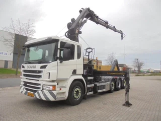Scania P 2016 - P370 8X2 HAAK + KRAAN NL TRUCK LOW KM immagine 1
