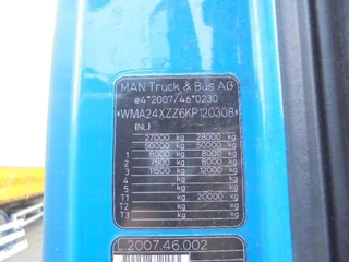 MAN TGX 2018 - 26-420 NL TRUCK TUV 19-12-2026 ENGINE NOT OK immagine 22