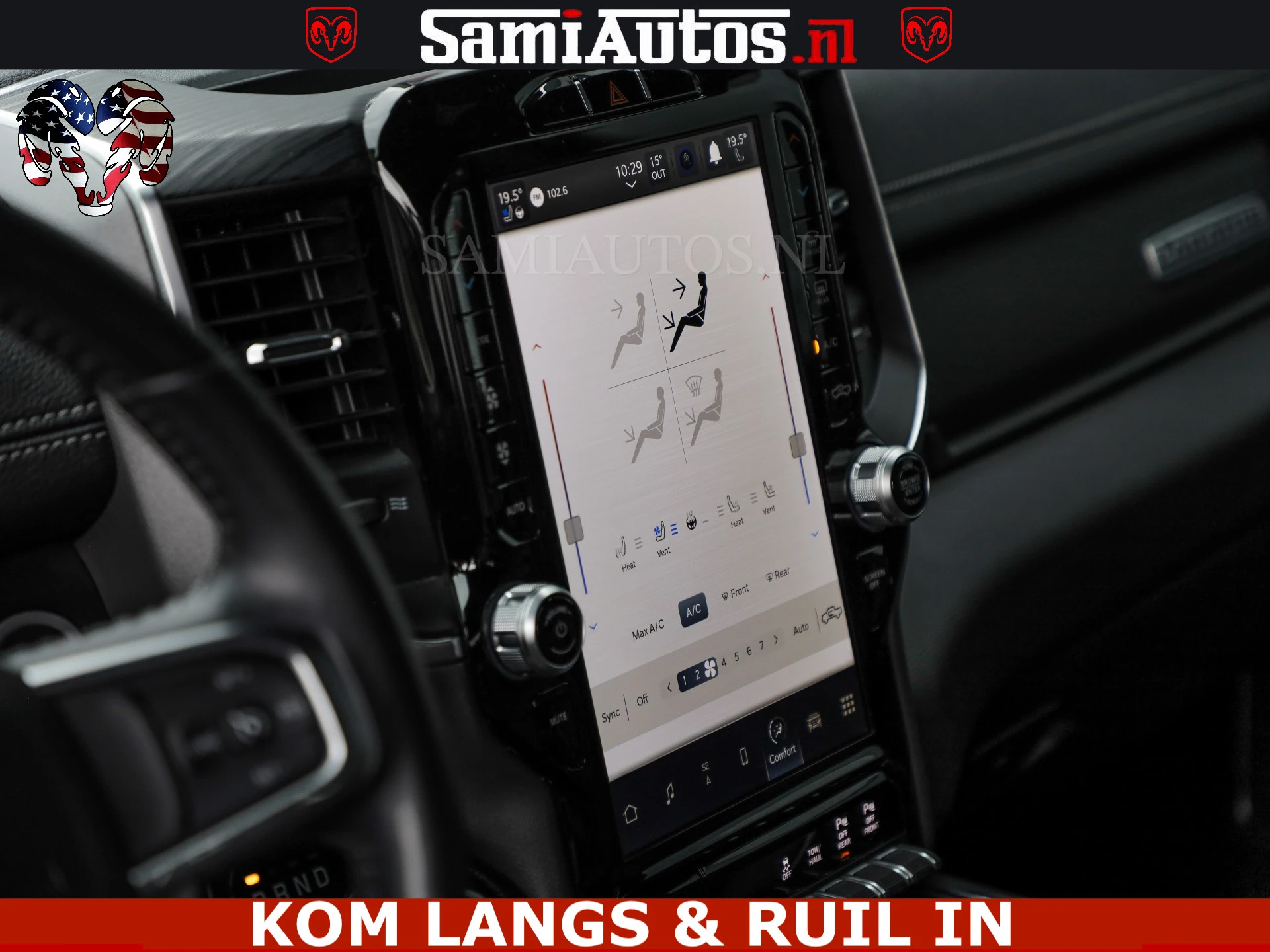Dodge Ram Pick-Up 2023 - DE DONDER | 5.7 V8 HEMI | BRONZE BREDE WIELEN | WIDE BODY | OPEN UITLAAT KLEP | ZEER DIK | image 5