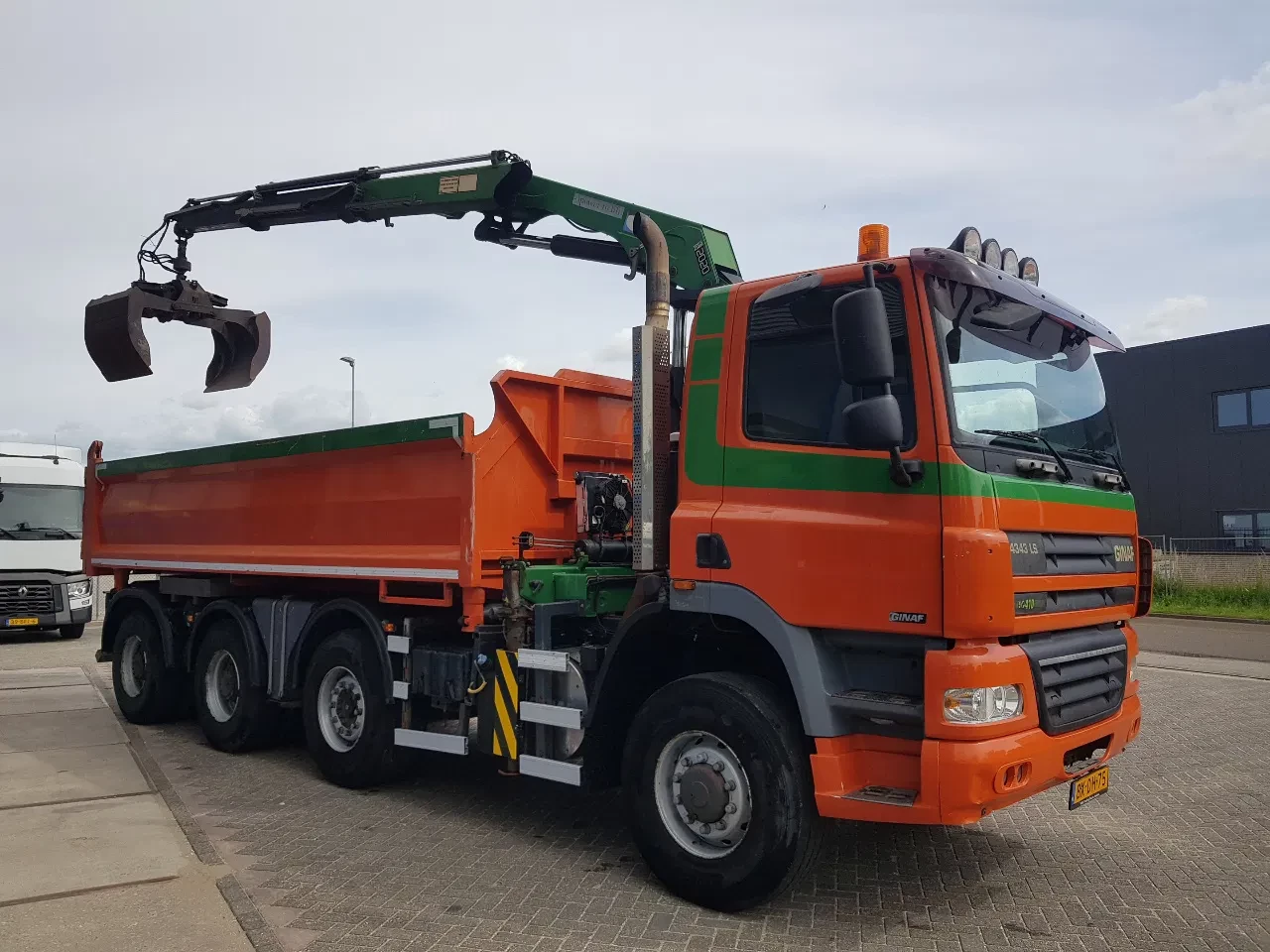 Ginaf X 4343 TS 2009 - 8x6 Kipper kraan HMF 2020 image 9