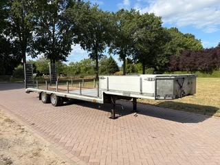 Veldhuizen SDO 2011 - Be oplegger 8 ton semi dieplader bj 2011 afbeelding 3 miniatuur