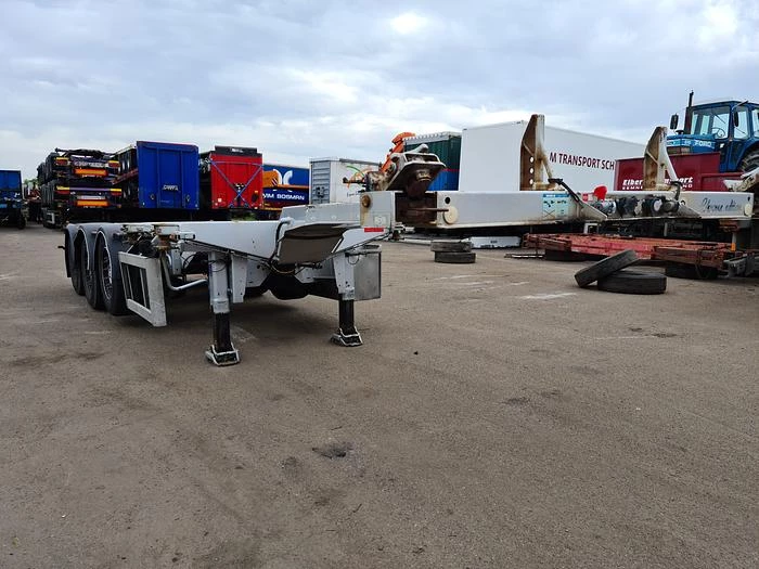 Pacton TE3 | 3 AXLE SAF DISC | CONTAINERCHASSIS | MULTI | ALL CONNECTIONS | financiering mogelijk.| new apk. 2016 obrázek 1