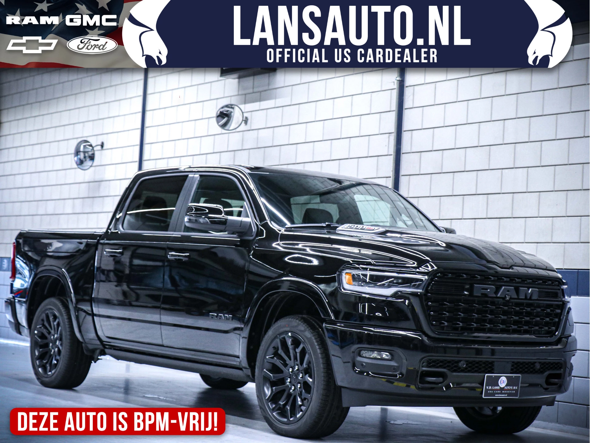 Dodge Ram 1500 2024 - Limited Night Hurricane | 3.0L High Output 540pk 4x4 Crew Cab obrázek 1