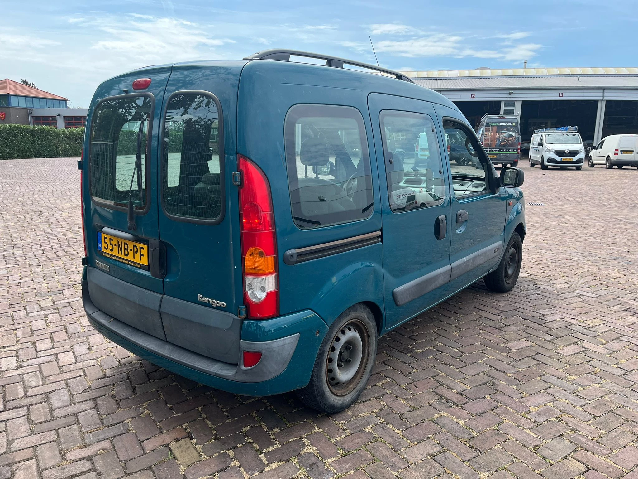 Renault Kangoo 2003 - MARGE-AUTO / ACHTERAS BESCHADIGD afbeelding 6