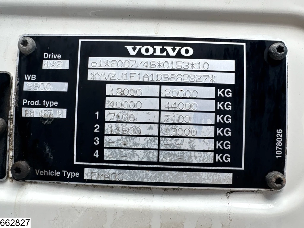 Volvo 2013 - FM 410 EURO 5, ADR, PTO, Hydraulic afbeelding 7