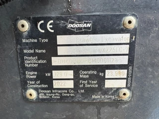 Doosan DX225LC-7 2022 - N/A image 37
