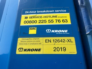 Krone N/A 2019 - HARDHOUTEN VLOER / SCHIJFREMMEN / 2.80M INW. HOOGTE / NL-TRAILER obrazek 30