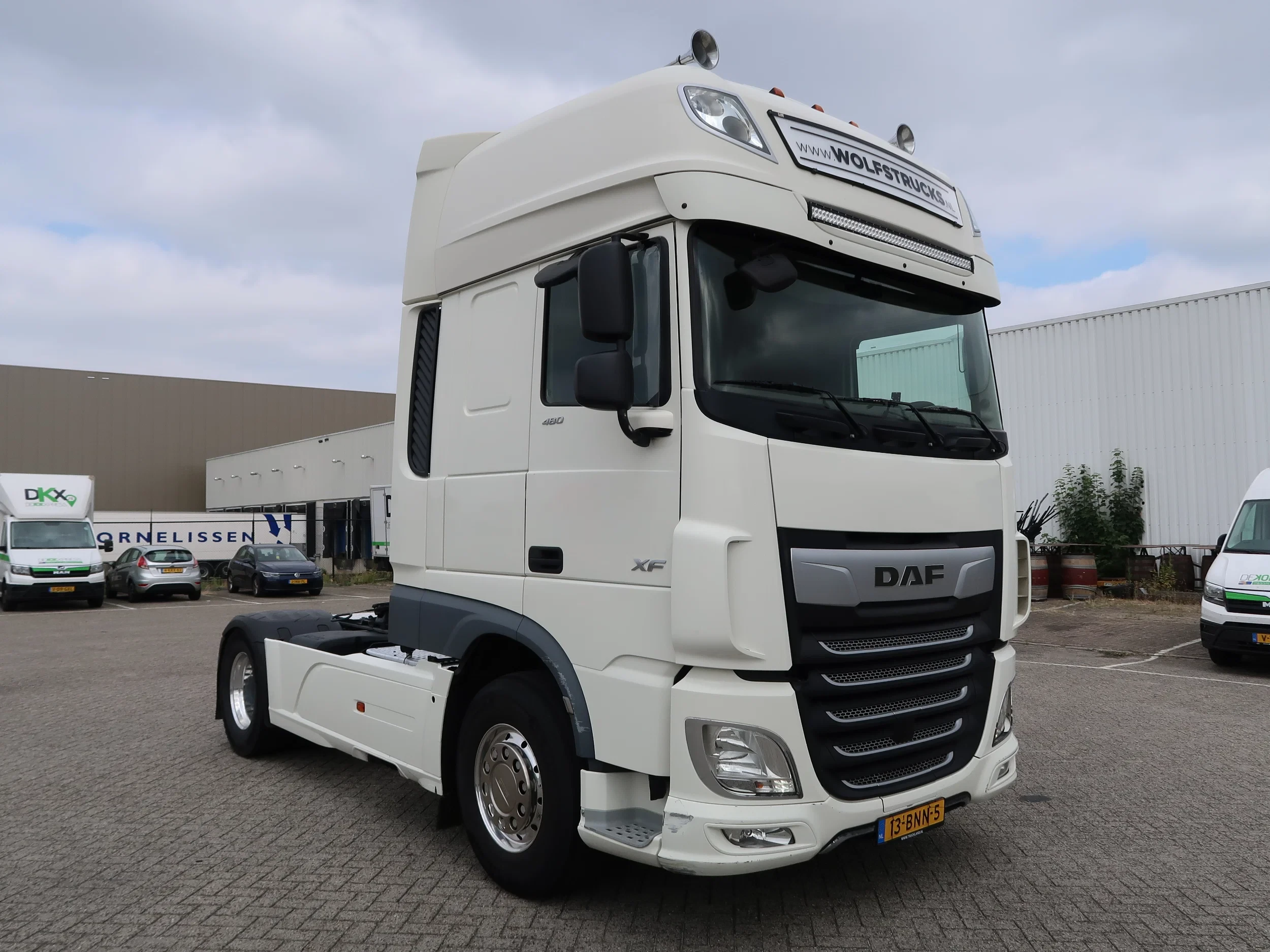 DAF XF480 2019 - 4x2 SSC, Hydr, Standkilma, ACC, NL Truck, TOP! afbeelding 4