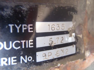 DAF N/A 1989 - 1635 RATIO 5.72 YA 4442  bild 6
