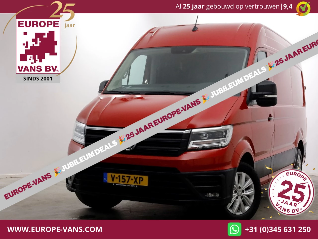 Volkswagen Crafter 2019 - 35 2.0 TDI 140pk L3H3 (L2H2) Exclusive Edtion LED 03-2019 immagine 1