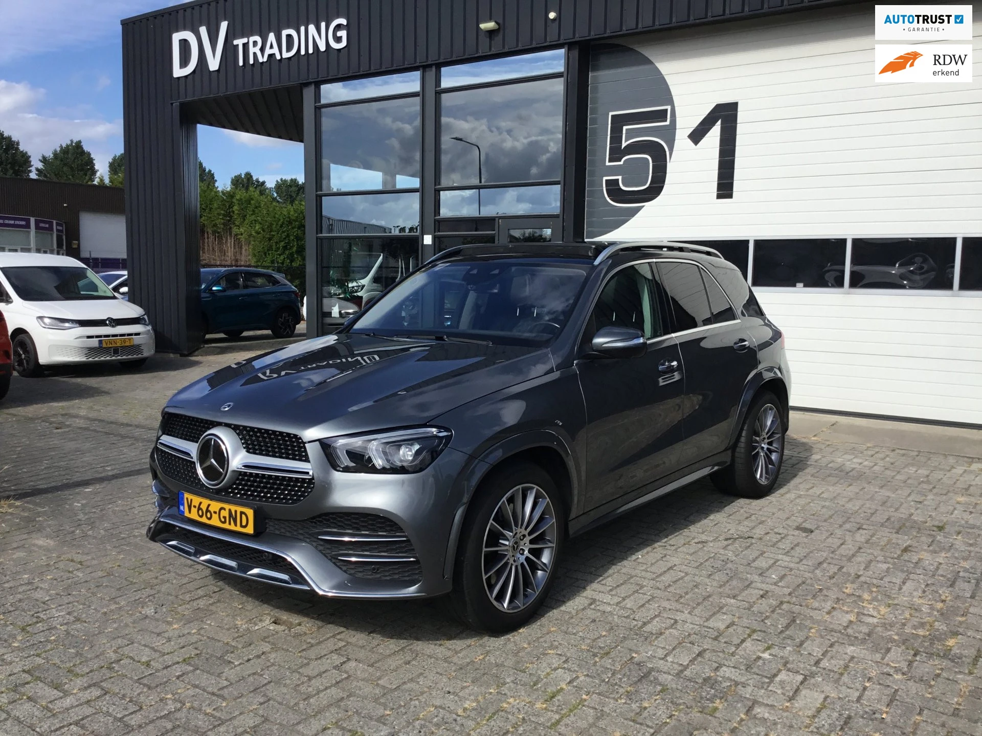 Mercedes-Benz GLE 2023 - 400 D 4MATIC GRIJS KENTEKEN afbeelding 1