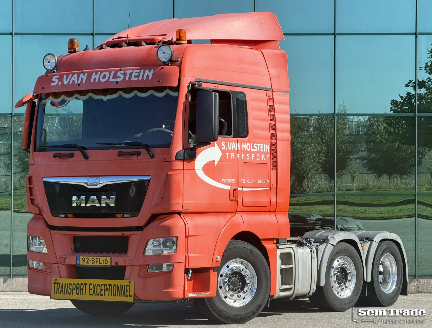 MAN TGX 2014 - 26.440 EURO 6 TWINSTEER 6x2 PARK COOLING SMART TACHO GENv2 NL-TRUCK afbeelding 1