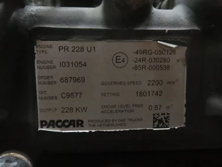 DAF - Engines & Parts Motor DAF PR228 U1 Euro5 afbeelding 3 miniatuur