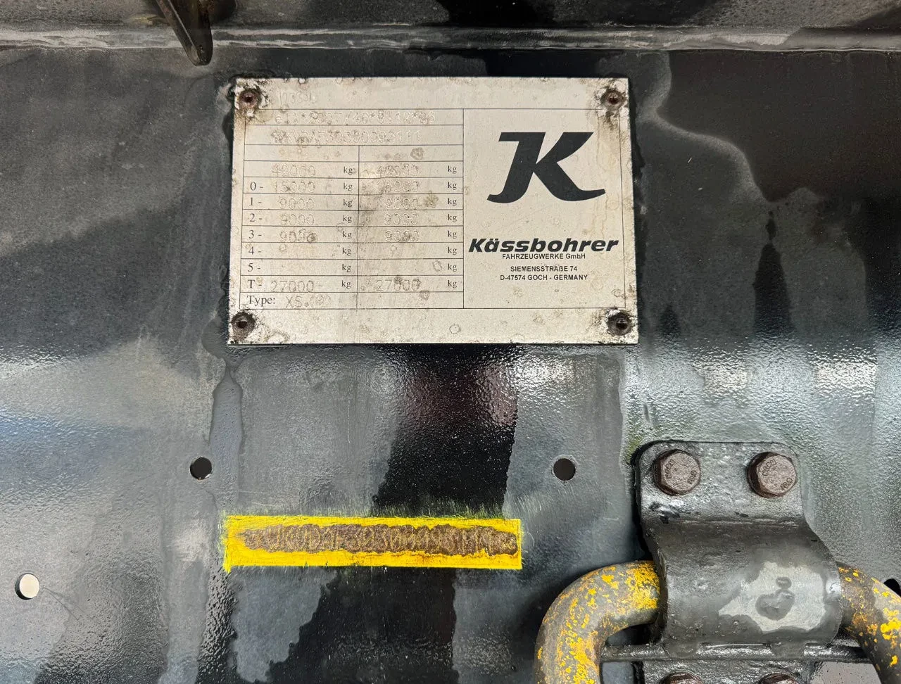 KAESSBOHRER 2018 - MAXIMA DRUM BRAKES SLIDING ROOF NO RUST GALVANISED CHASSIS TOP CONDITION NL TRAILER 10 PIECES image 24