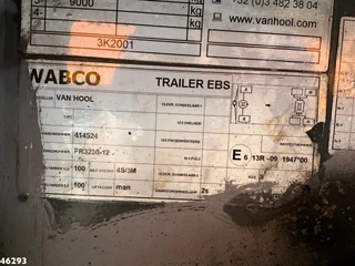 Van Hool 3-assige containeraanhangwagen 2010 - N/A obrazek 13