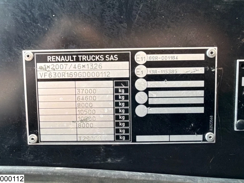 Renault 2016 - C 430 EURO 6, Palfinger, PTO obrázek 7