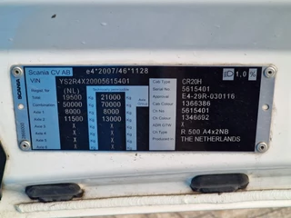 Scania R 2021 - R500 NGS Highline 4x2 - Retarder - Night clima - Full air - 2x tank imagen 20