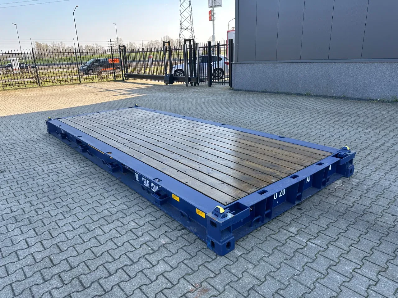 Diversen 2025 - NEW 20FT FLATRACK HARDWOODEN FLOOR / 4x available afbeelding 15