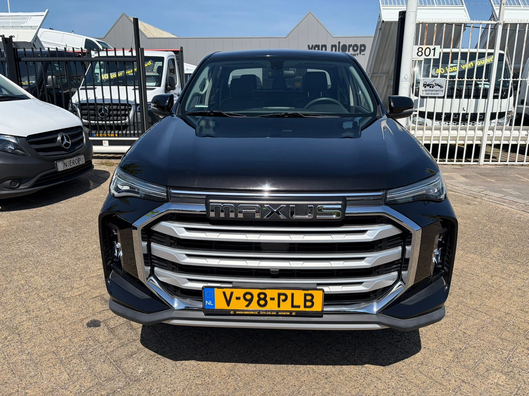 Maxus T90 EV 2026 - Maxus Pick-up 89kWh WLTP 470KM Dubbelcabine Grijs Kenteken Automaat Airco CarPlay NIEUW afbeelding 3
