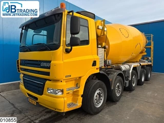 Ginaf X 5250 TS 10x4, EURO 5, 15m3, Hydraulic suspension