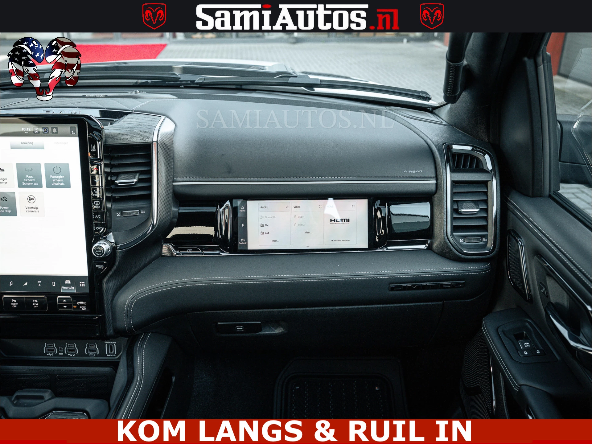Dodge Ram Pick-Up 2024 - LIMITED H.O 540PK 706Nm | Massage + Full Option | De Meest Luxe en Volle in zijn Klasse | afbeelding 6