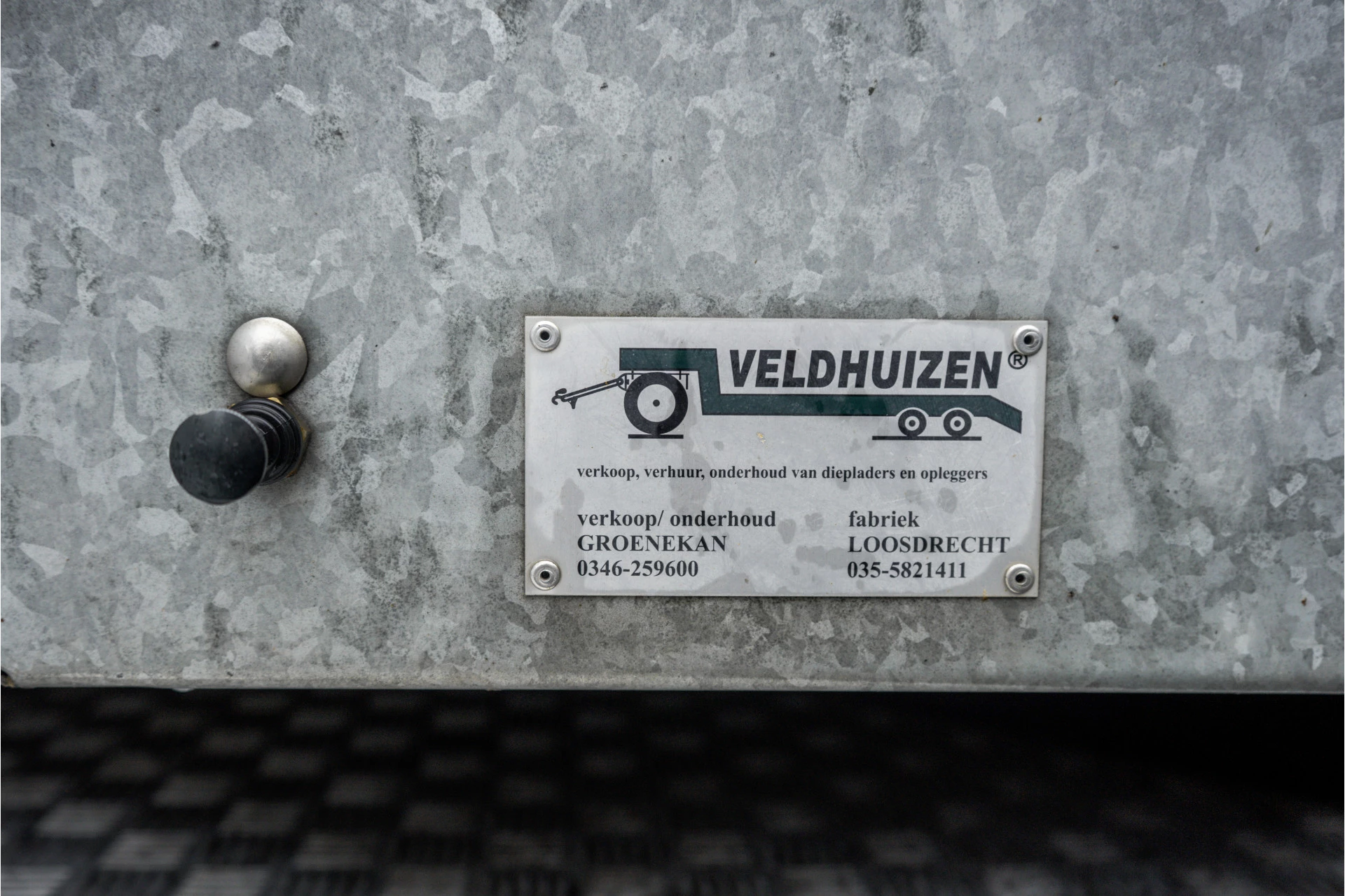 Veldhuizen P45-1 | Be Oplegger 5T | Semi knik dieplader | LV: 3230KG 2022 Bild 15