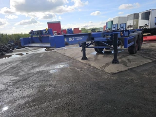 MKF METALLBAU CS 20 | 20 FOOT CONTAINER CHASSIS | BPW DRUM | STEEL SUSPENSION| GOOD QUALITY. 2007 - N/A image 6