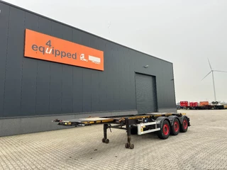 Burg N/A 2012 - 20FT ADR (EX/II, EX/III, FL, AT) Chassis, Leergewicht : 3.690kg, SAF INTRADISC, 2x Liftachse, NL-Chassis obrazek 1