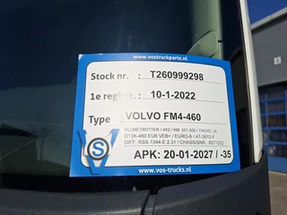 Volvo FM5-460 2022 - / VEB+ / DOUBLE TANK / TUV: 20-01-2027 / NAVI / LWDS / FRIDGE / FULL-SPOILER / AUTOMATIC / EURO-6 / 2022 obrazek 33