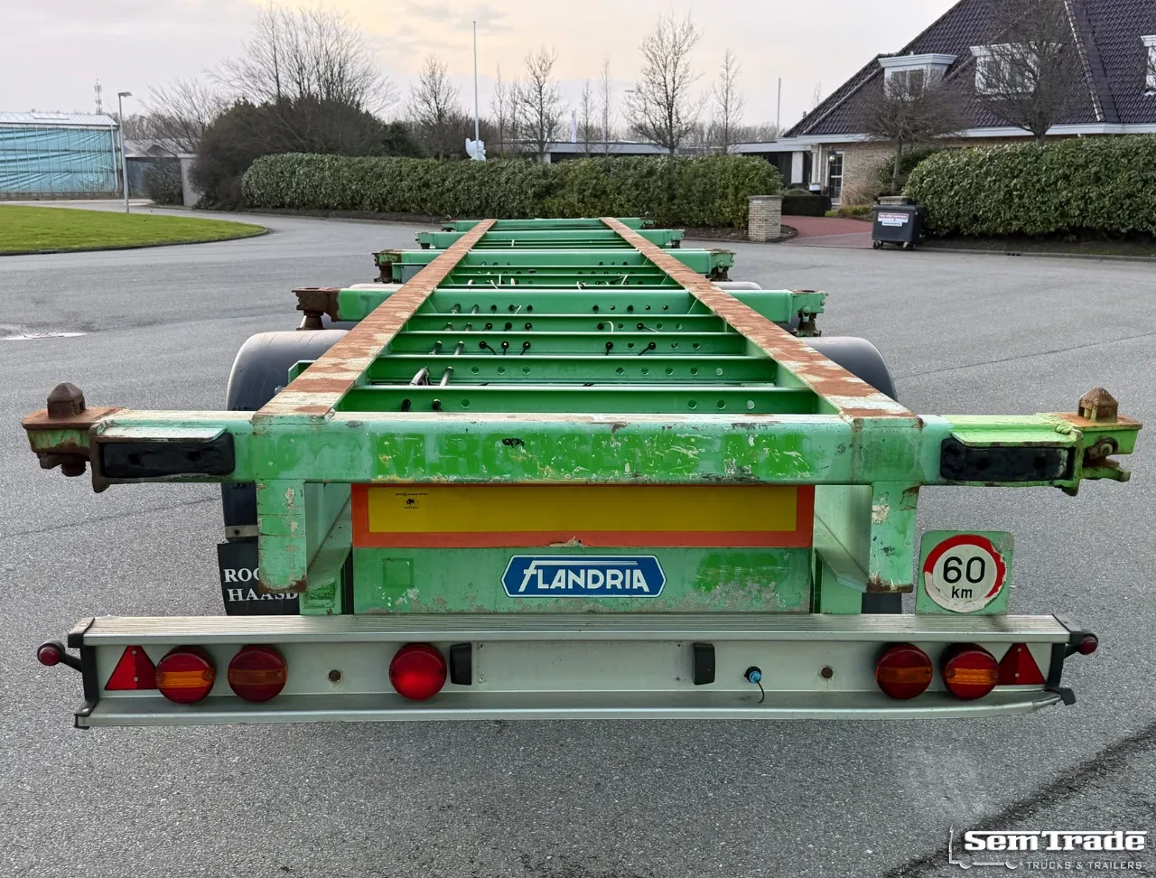 Flandria 1999 - 3 AXLE DRUM BRAKES LIFT AXLE SUPER STRONG TOP CONDITION 3 PIECES AVAILABLE zdjęcie 4