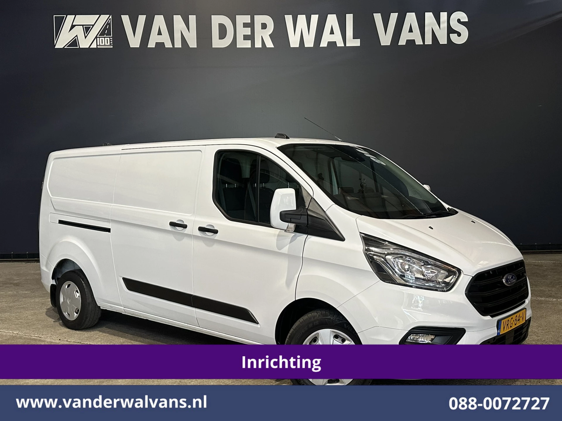 Ford Transit Custom 2022 - 2.0 TDCI 130pk L2H1 inrichting Euro6 Airco | Camera | Apple Carplay | LED | Cruisecontrol afbeelding 1