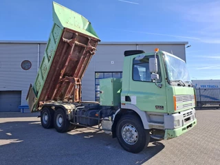 DAF CF 85.340 1998 - / 6X4 / 2X BIG AXLE / FULL-STEEL / DRUM BRAKES / 585044 KM / 2SIDE MARREL TIPPER / MANUAL / 1998 bild 4