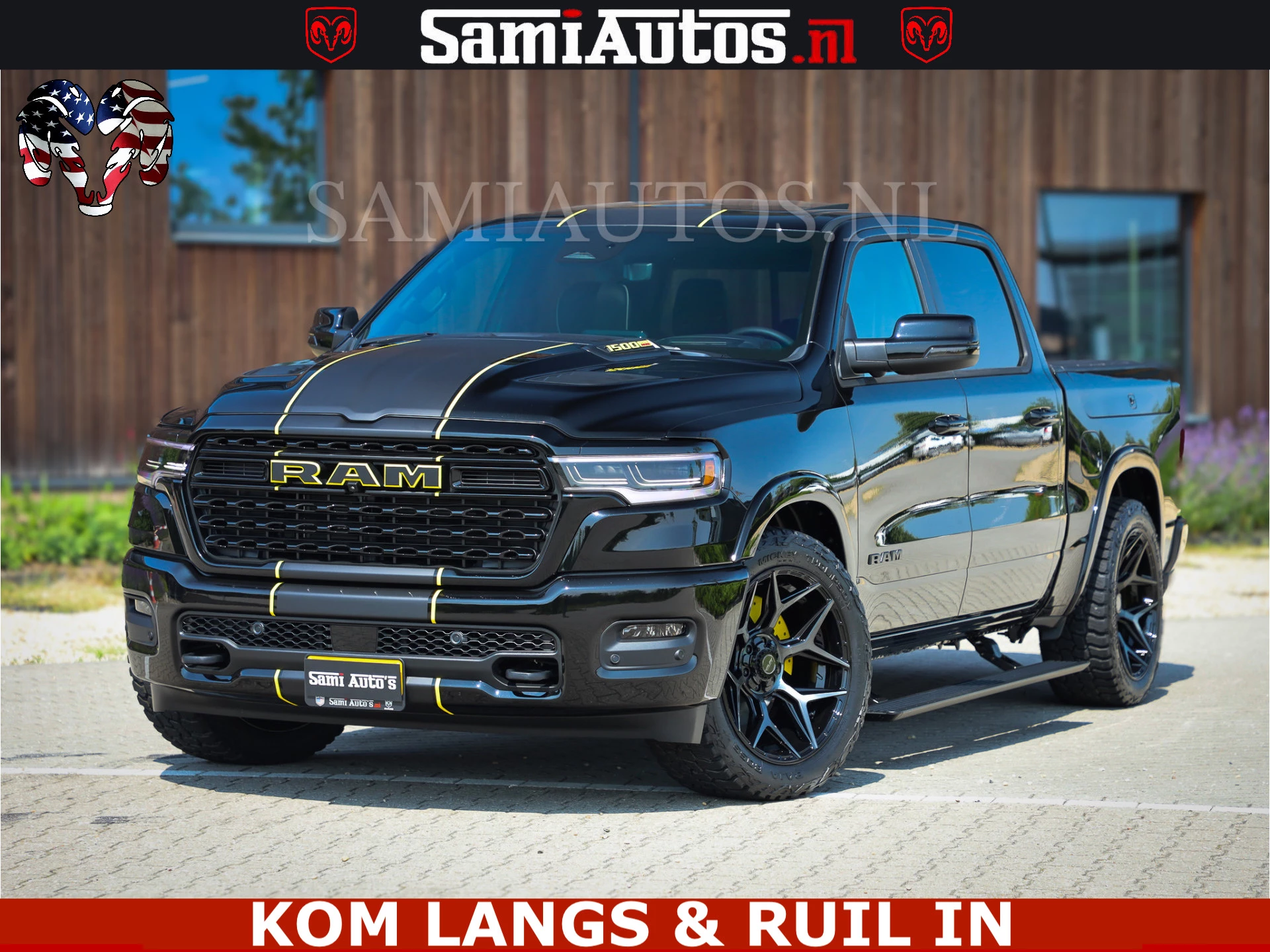 Dodge Ram Pick-Up 2024 - Limited Night Sport High Output 540HP 706Nm | Massage + Full Option | De Meest Luxe en Volle in zijn Klasse | zdjęcie 44